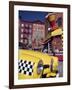 Greewich Village, Caliente Cab Company Restaurant and Bar, New York, New York, USA-Walter Bibikow-Framed Photographic Print