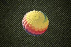 Hot Air Ballooning Above the Vineyards in Napa Valley, California-Greg Boreham-Photographic Print