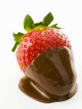 A Chocolate-Dipped Strawberry-Greg Elms-Photographic Print