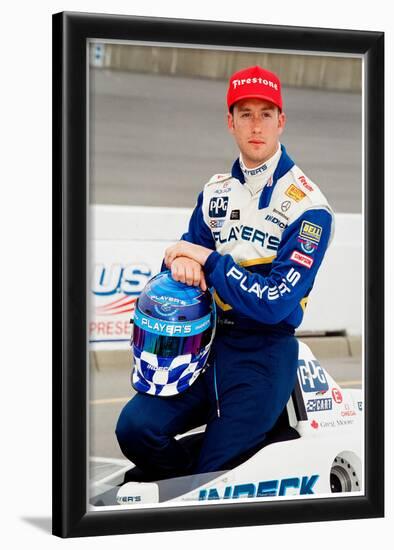 Greg Moore Indycar Archival Photo Poster-null-Framed Poster