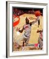 Greg Oden Ohio State Buckeyes-null-Framed Photographic Print