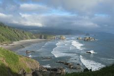 The Oregon Coast and Cannon Beach from Ecola State Park, Oregon-Greg Probst-Photographic Print