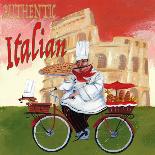 Bike Chef Colosseum Olive-Gregg DeGroat-Framed Giclee Print