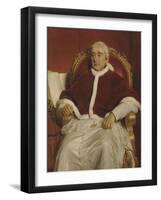 Grégoire XVI (1765-1846), pape-Paul Delaroche-Framed Giclee Print