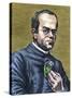 Gregor Mendel, Austrian Botanist-Bill Sanderson-Stretched Canvas