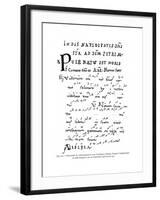 Gregorian Chant, 790-null-Framed Giclee Print