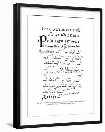 Gregorian Chant, 790-null-Framed Giclee Print