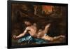 Gregorio Martínez / 'Prometeus Bound', 1590-1596, Spanish School, Canvas, 173 cm x 233 cm, P08062.-GREGORIO MARTÍNEZ-Framed Poster