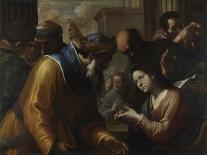 Christ Disputing with the Doctors, 1660S-Gregorio Preti-Stretched Canvas