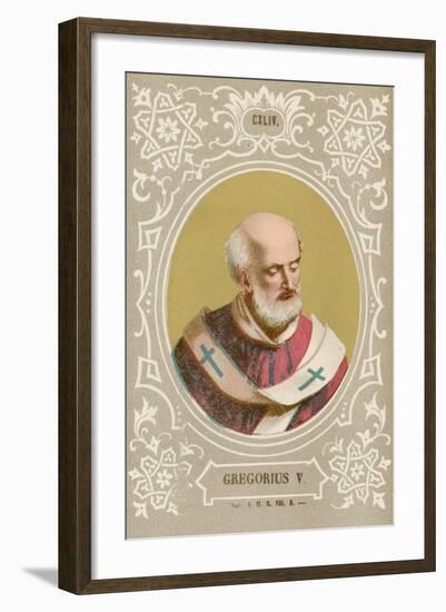 Gregorius V-European School-Framed Giclee Print