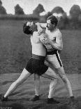 The Body Holt and Neck Double, Wrestling Display, Aldershot, Hampshire, 1896-Gregory & Co-Giclee Print