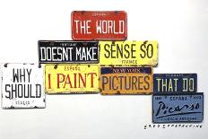 Warhol Don't B Pushy-Gregory Constantine-Giclee Print