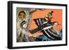 Gregory Grasshopper-Gordon Hutchings-Framed Giclee Print