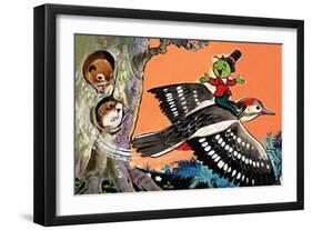 Gregory Grasshopper-Gordon Hutchings-Framed Giclee Print