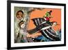 Gregory Grasshopper-Gordon Hutchings-Framed Giclee Print