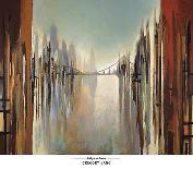 Metropolitan View-Gregory Lang-Stretched Canvas