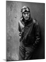 Gregory Peck Costumed as WWII American Air Forces Bomber Pilot for Twelve O'clock High-W^ Eugene Smith-Mounted Premium Photographic Print