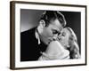 Gregory Peck Embracing Ann Todd in Publicity Still for Alfred Hitchcock's Film "The Paradine Case."-null-Framed Premium Photographic Print