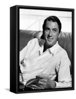 Gregory Peck in the Late 1940s-null-Framed Stretched Canvas