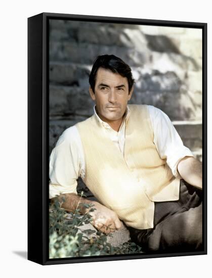 Gregory Peck, Late 1950s-null-Framed Stretched Canvas