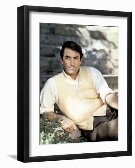 Gregory Peck, Late 1950s-null-Framed Photo