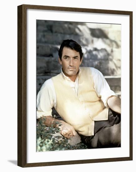 Gregory Peck, Late 1950s-null-Framed Photo