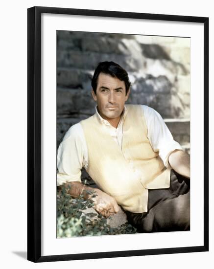 Gregory Peck, Late 1950s-null-Framed Photo