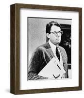 Gregory Peck, To Kill a Mockingbird (1962)-null-Framed Photo