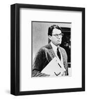 Gregory Peck, To Kill a Mockingbird (1962)-null-Framed Photo