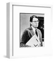 Gregory Peck, To Kill a Mockingbird (1962)-null-Framed Photo