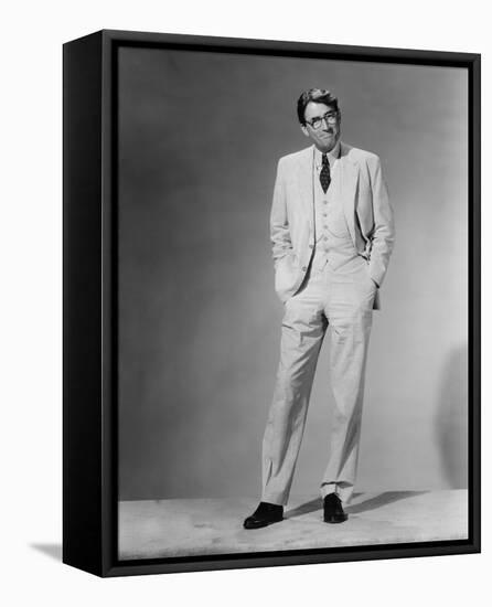 Gregory Peck - To Kill a Mockingbird-null-Framed Stretched Canvas