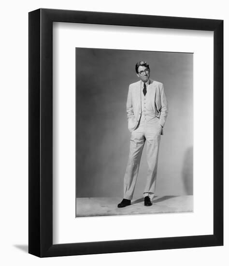 Gregory Peck - To Kill a Mockingbird-null-Framed Photo