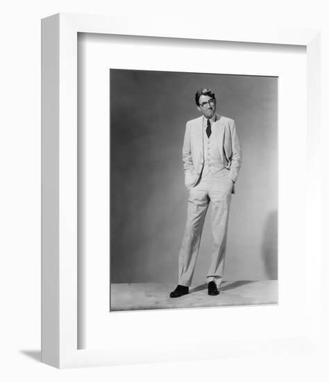 Gregory Peck - To Kill a Mockingbird-null-Framed Photo