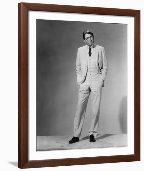 Gregory Peck - To Kill a Mockingbird-null-Framed Photo