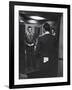 Gregory Peck Trying on Suit for His New Movie Man in the Grey Flannel Suit-Michael Rougier-Framed Premium Photographic Print