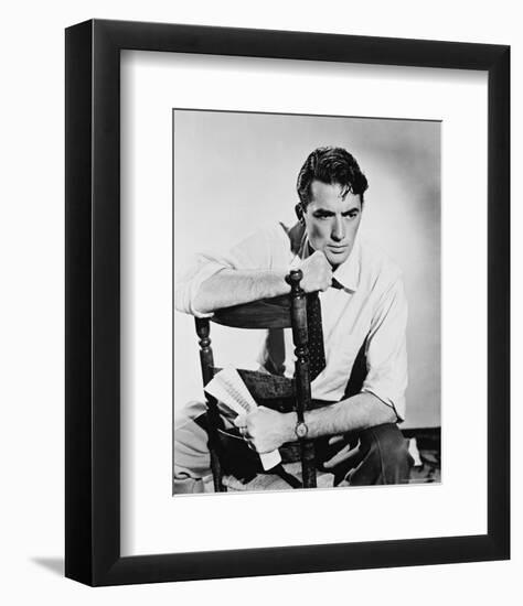 Gregory Peck-null-Framed Photo