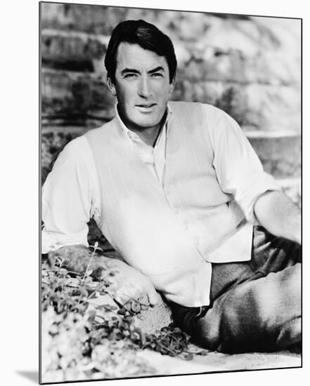 Gregory Peck-null-Mounted Photo