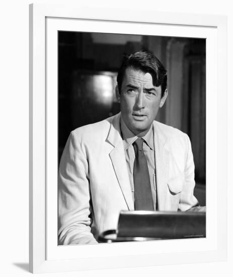 Gregory Peck-null-Framed Photo