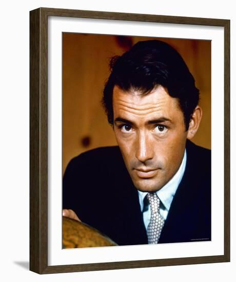 Gregory Peck-null-Framed Photo