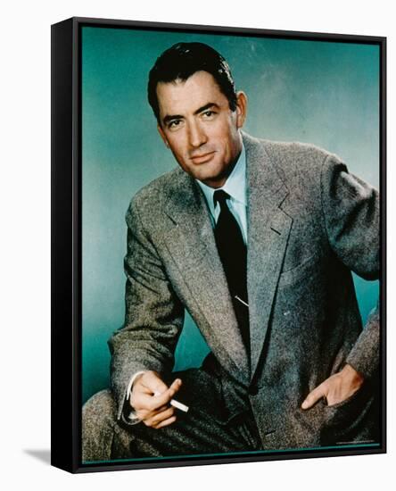 Gregory Peck-null-Framed Stretched Canvas