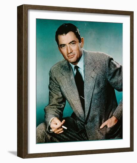 Gregory Peck-null-Framed Photo