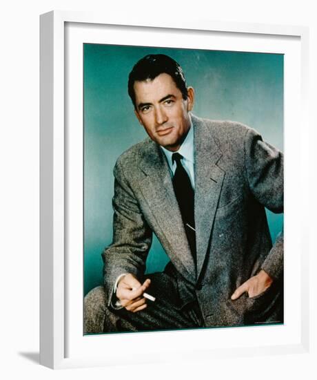 Gregory Peck-null-Framed Photo