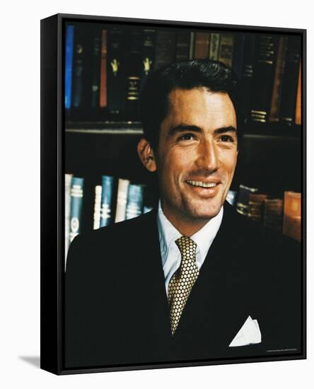 Gregory Peck-null-Framed Stretched Canvas