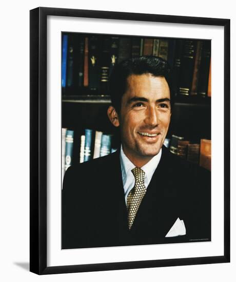 Gregory Peck-null-Framed Photo