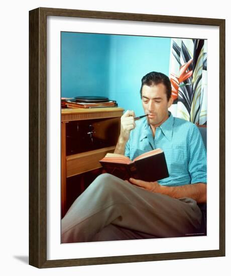 Gregory Peck-null-Framed Photo