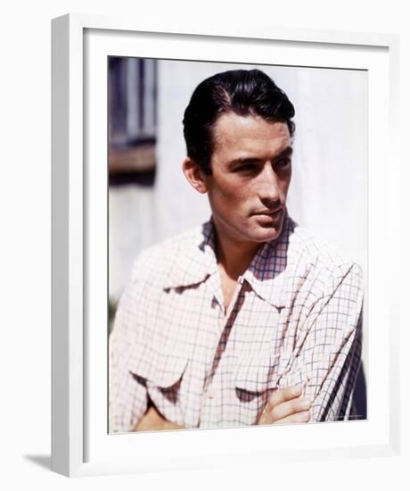 Gregory Peck-null-Framed Photo