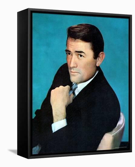 Gregory Peck-null-Framed Stretched Canvas