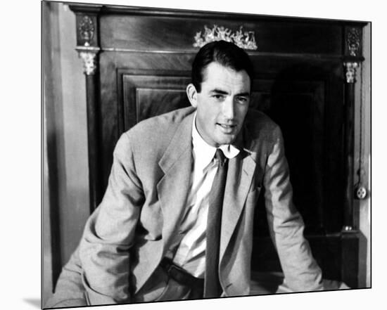 Gregory Peck-null-Mounted Photo