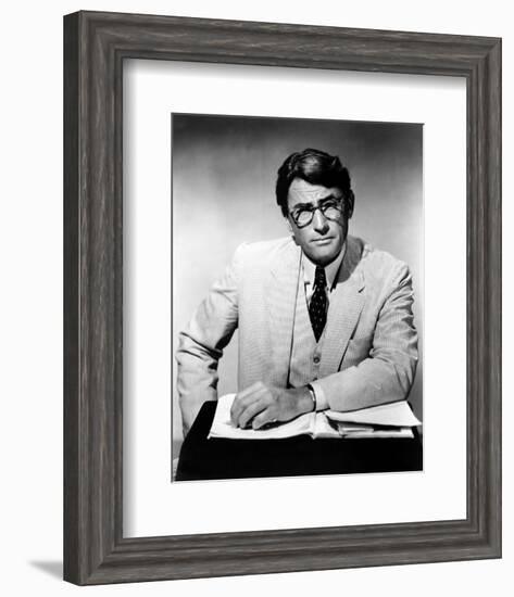 Gregory Peck-null-Framed Photo