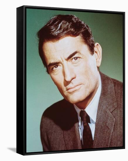 Gregory Peck-null-Framed Stretched Canvas